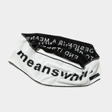 Loop Towel(White×Black) / MW-AC25110