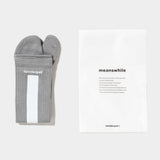 “Tabi” Tube Socks (LIight Grey) / MW-AC25115