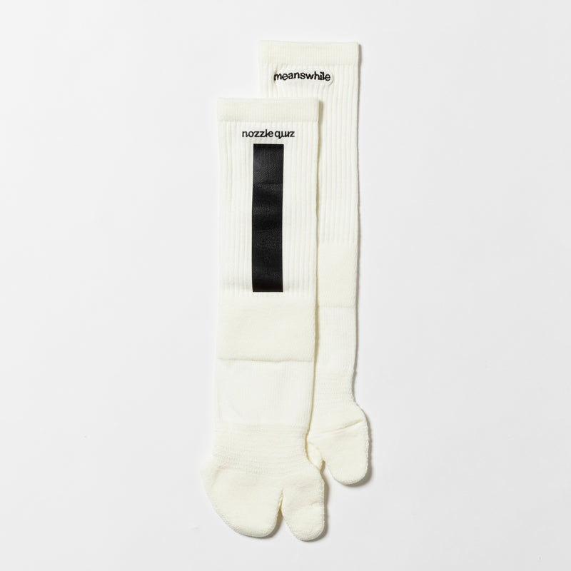 “Tabi” Tube Socks (Raw White) / MW-AC24209