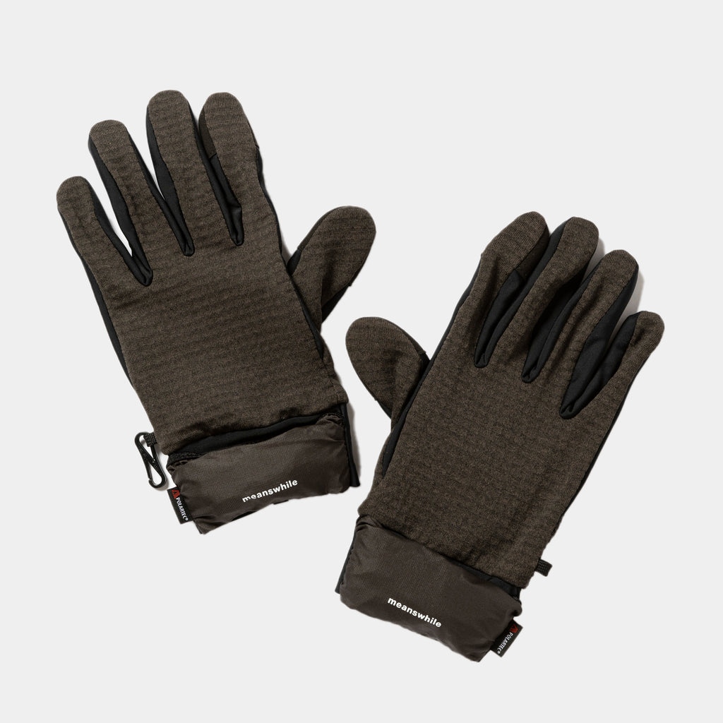 Polartec® Fleece Overwrap Glove (Charcoal) / MW-AC25219
