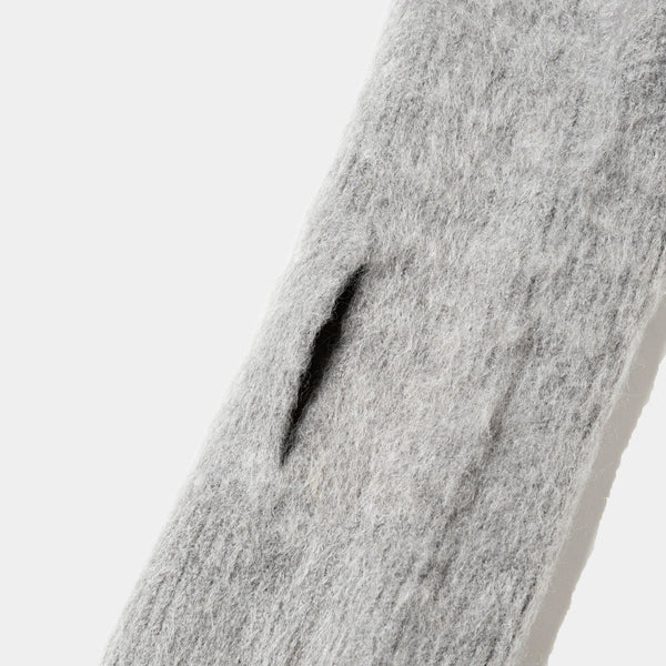 Mohair Knit Arm Sleeve(Grey)/MW-AC25221