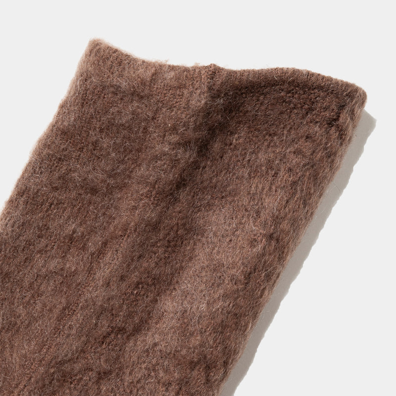 Mohair Knit Arm Sleeve(Brown) /MW-AC25221