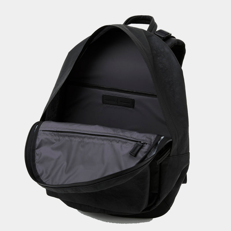 meanswhile × objcts.io Dyneema® Leather Daypack "Common"(BLACK)/MW-AC26101