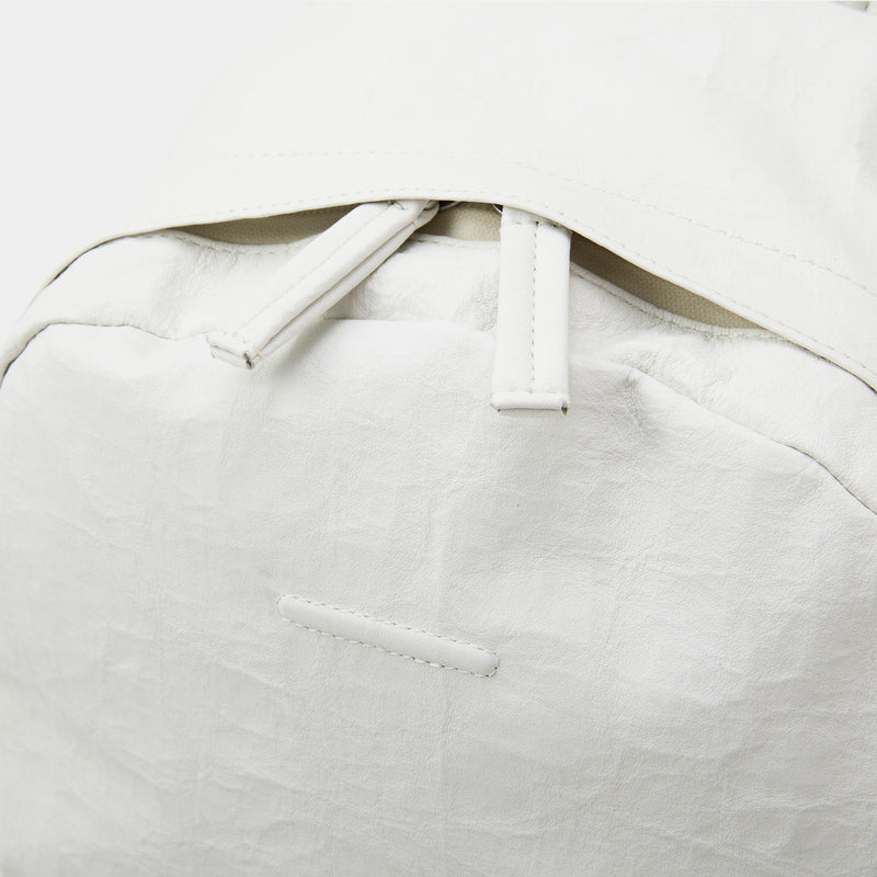 meanswhile × objcts.io Dyneema® Leather Daypack "Common"(MARSHMALLOW)/MW-AC26101