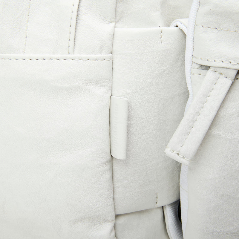 meanswhile × objcts.io Dyneema® Leather Daypack "Common"(MARSHMALLOW)/MW-AC26101