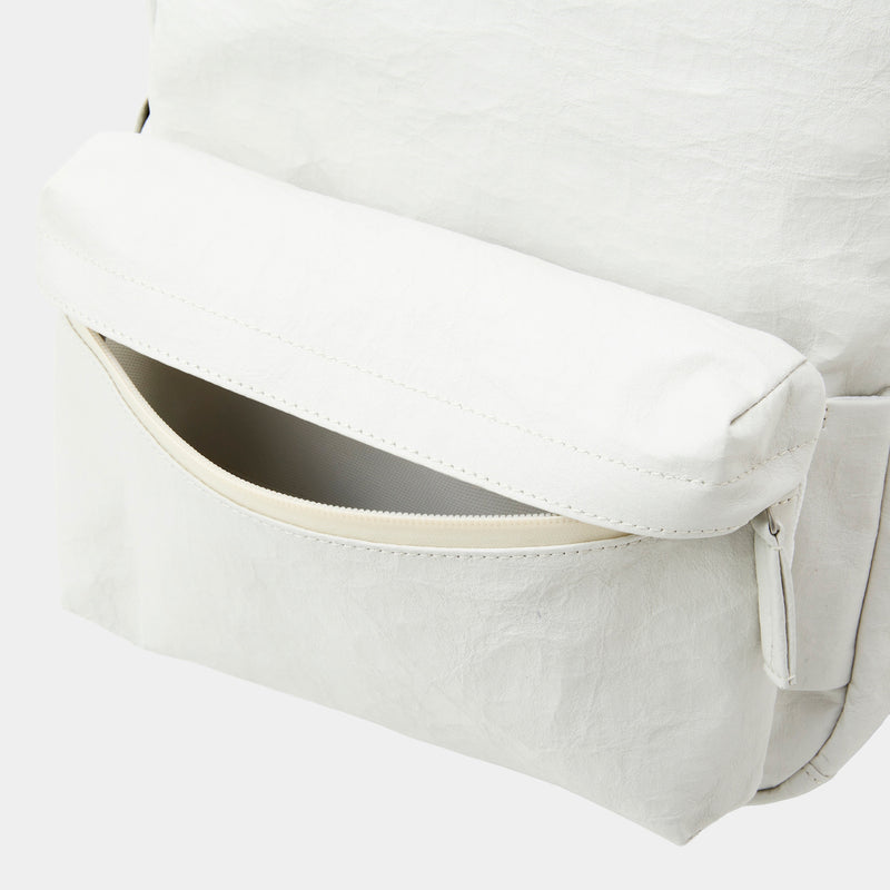 meanswhile × objcts.io Dyneema® Leather Daypack "Common"(MARSHMALLOW)/MW-AC26101