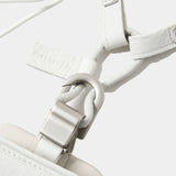 objcts.io × meanswhile Dyneema® Leather iPhone accessory Sholder Wallet(WHITE)/MW-AC26102