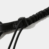 objcts.io × meanswhile Dyneema® Leather iPhone accessory Sholder Wallet(BLACK)/MW-AC26102