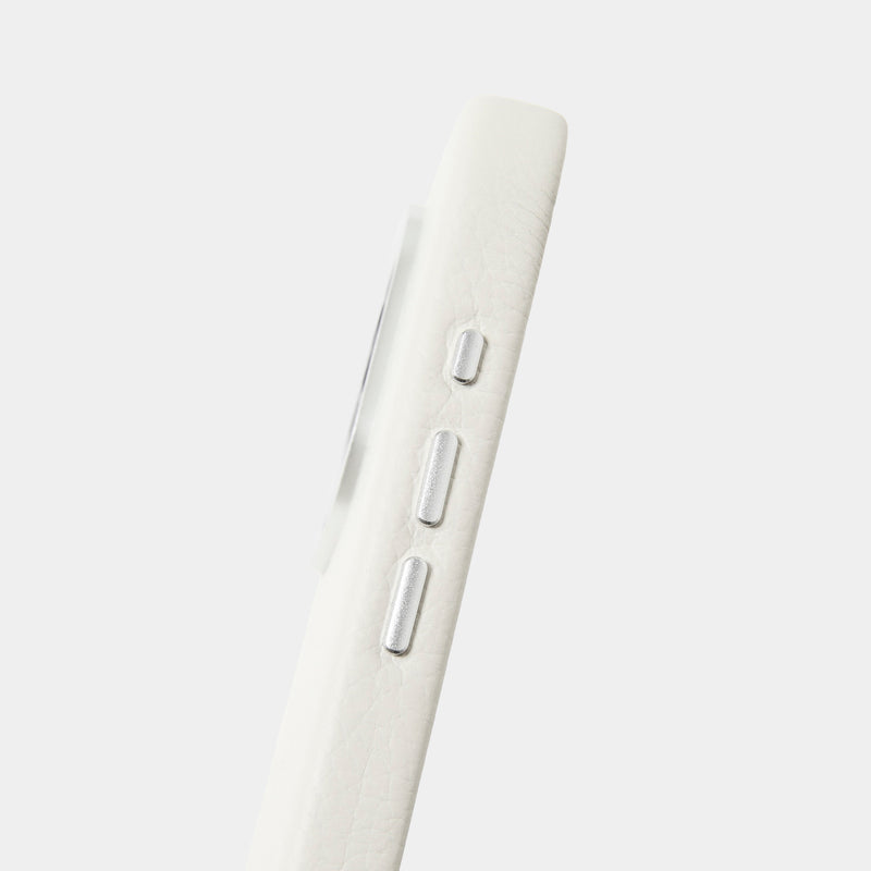 objcts.io カラビナ付iPhoneケース(MARSHMALLOW)/MW-AC26103