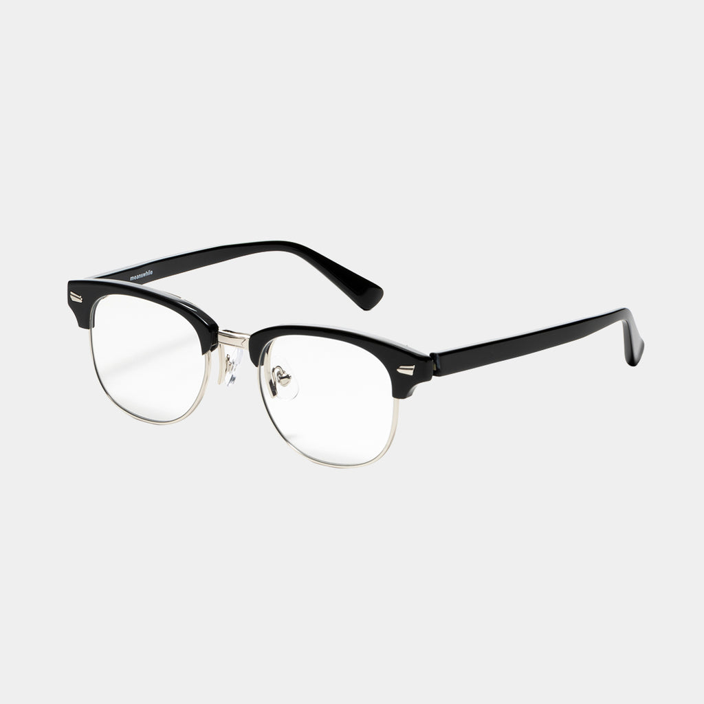 Flip-up Transition Color Glasses “Neutral Color” Type2(BLACK×PILOT