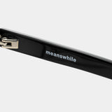 Flip-up Transition Color Glasses “Neutral Color” Type2(BLACK×PILOT GREEN) / MW-AC26303