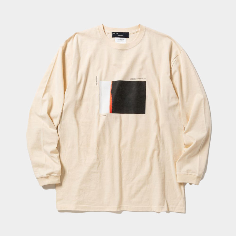 Abstract Photograph L/S Tee (Natural) / MW-CT23203