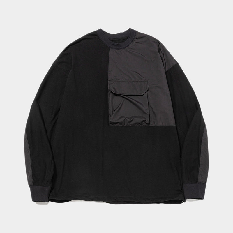 Body Armor L/S Tee(Off Black) / MW-CT24201