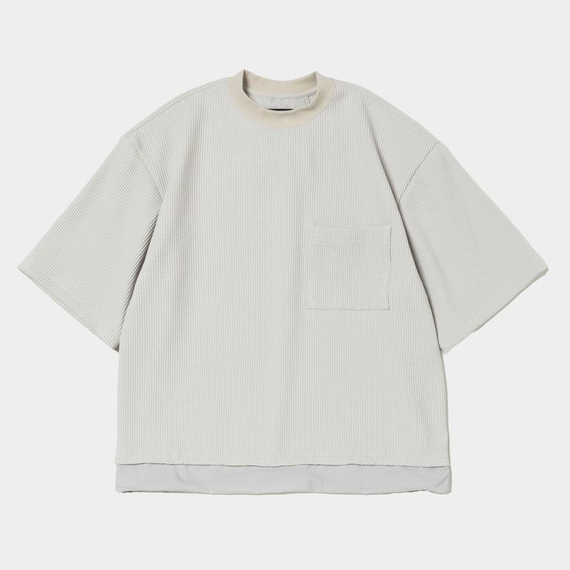 SOLOTEX Waffle S/S Tee(Bone)/MW-CT25105