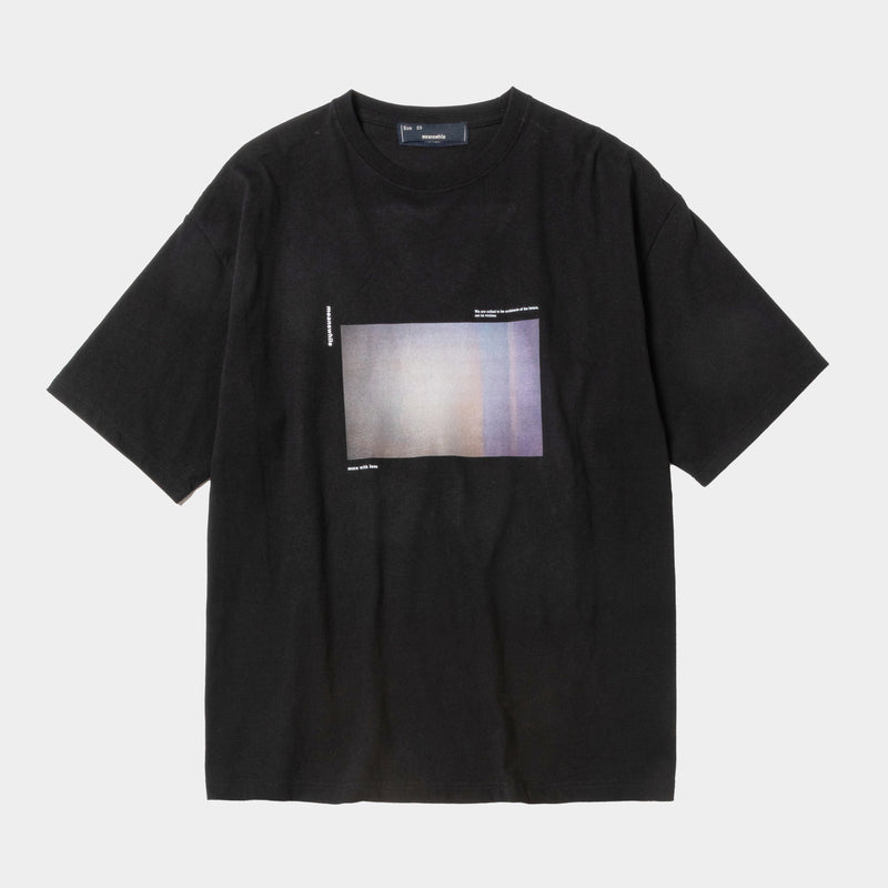 Abstract Photograph Tee(Off Black) / MW-CT25106