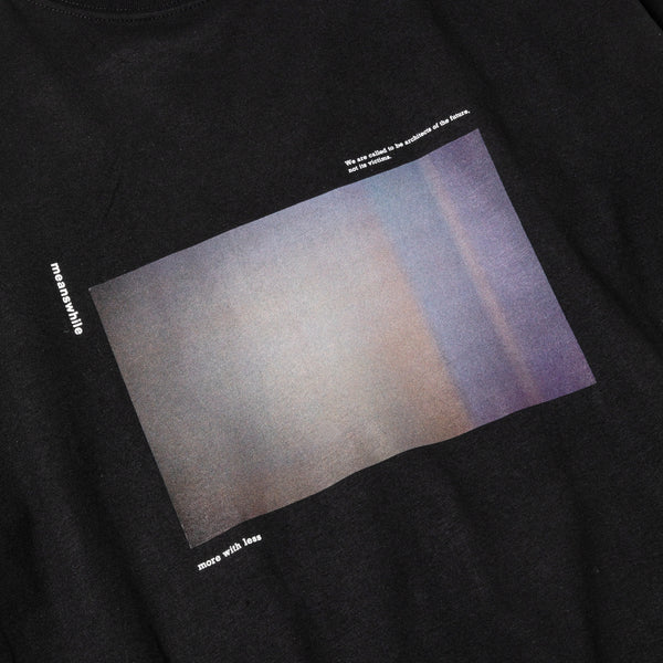 Abstract Photograph Tee(Off Black) / MW-CT25106