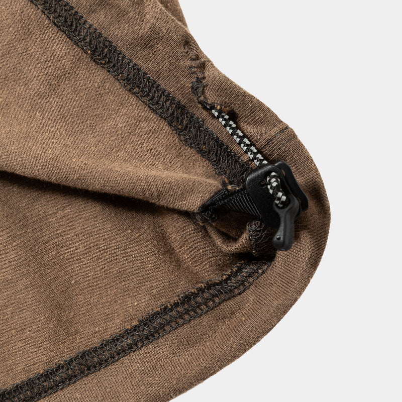 Fade Split Yoke Sleeve L/S Tee(Brown)/MW-CT25203