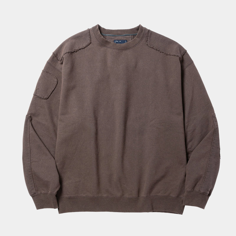 Fade Pad Sweatshirt(Charcoal)/MW-CT25204
