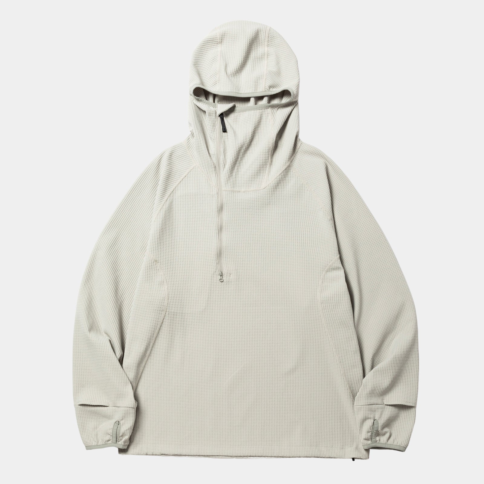 SOLOTEX Waffle Balaclava Hoodie(Grey)/MW-CT25206