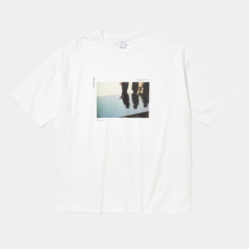 Abstract Photograph S/S Tee(Off White)/MW-CT26101 – meanswhile 