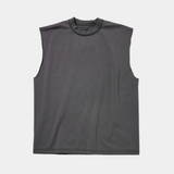 Frosted Sleeve Less Tee(Fade Black)/MW-CT26107