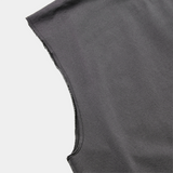 Frosted Sleeve Less Tee(Fade Black)/MW-CT26107