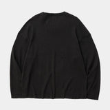 Cotton Wool Thermal shirt(OFF BLACK)/MW-CT26201