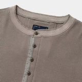 Cotton Wool Thermal Henley(GREY)/MW-CT26202