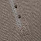 Cotton Wool Thermal Henley(GREY)/MW-CT26202