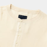 Cotton Wool Thermal Henley(NATURAL)/MW-CT26202