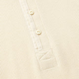 Cotton Wool Thermal Henley(NATURAL)/MW-CT26202