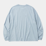 Typography L/S Tee(ACID BLUE)/MW-CT26204