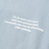 Typography L/S Tee(ACID BLUE)/MW-CT26204