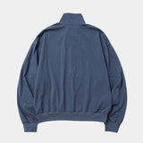 Half-zip Stand Collar L/S(Blue Grey)/MW-CT26209