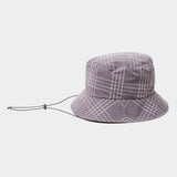 Check Adjustable Hat (Purple Check) / MW-HT23203