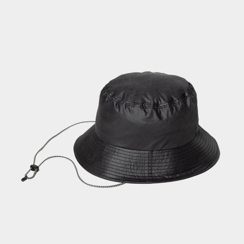 Fake Leather Adjustable Hat(Lamp Black)/MW-HT25101