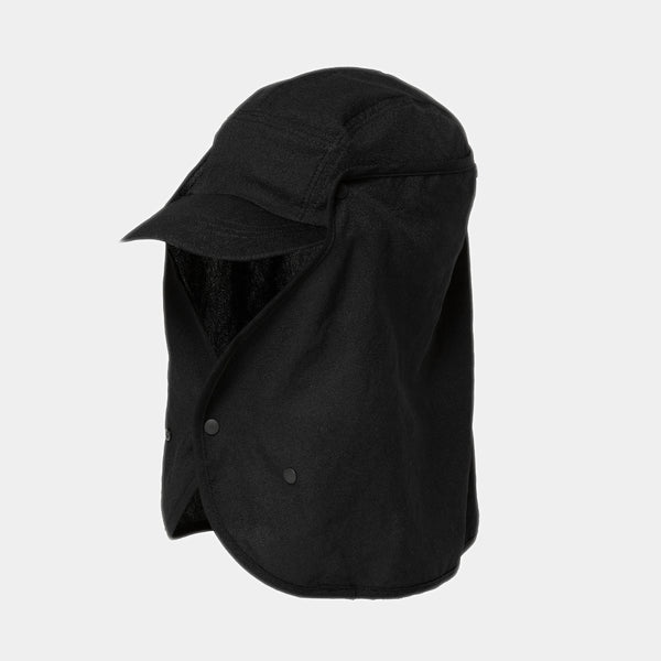 meanswhile POLYESTER TWILL 6PANEL CAP 黒 Cap(キャップ) | ミーンズワイル公式通販 – meanswhile 公式オンライン