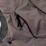 Side Slit Padding Vest (Dark Taupe) / MW-JKT23210