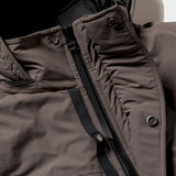 Side Slit Padding Vest (Dark Taupe) / MW-JKT23210