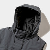 Side Slit Padding Vest (Charcoal) / MW-JKT23210