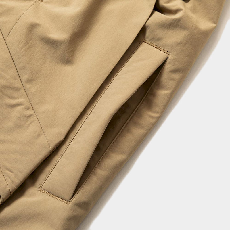 Side Slit Paper Touch Luggage Vest(Beige)/MW-JKT24105