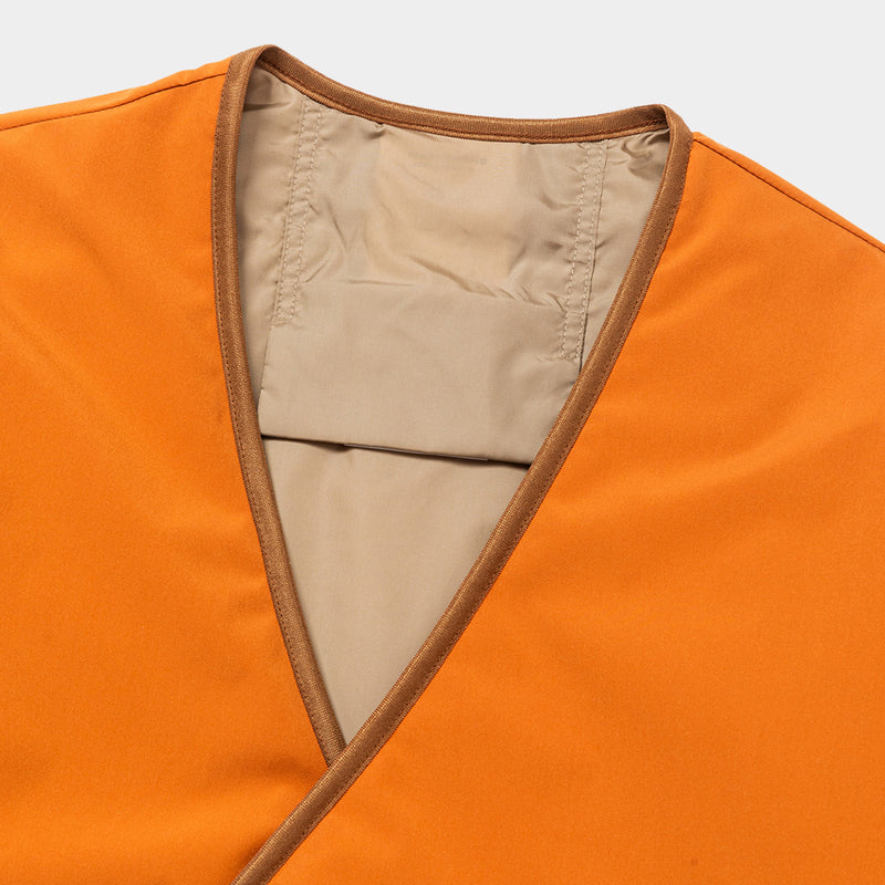 Padding Double-Breasted Cardigan (Orange)/MW-JKT24207