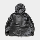 Fatigue Leather Field Parka (Lamp Black)/MW-JKT24212