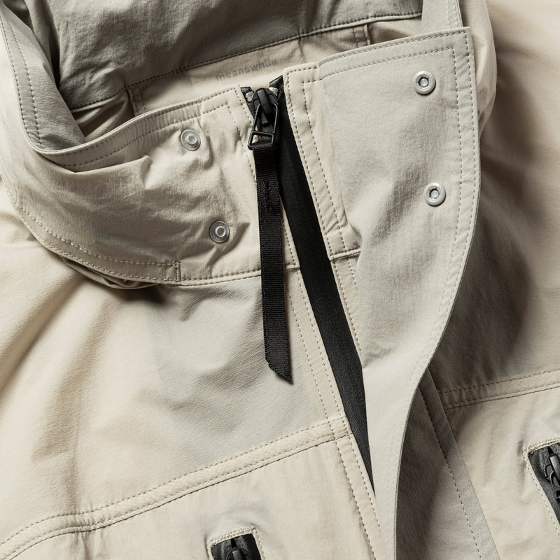 Crisp Nylon Wind JKT(Grey)/MW-JKT25202