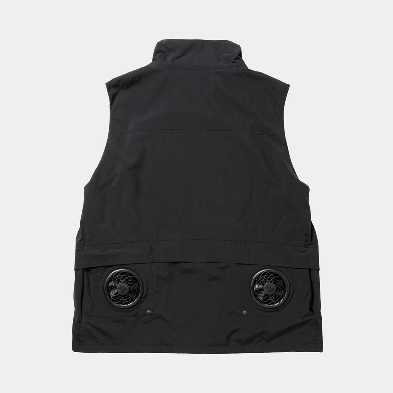 NeoHeat×Air Circulation System Wind Vest(Off Black)/MW-JKT25203
