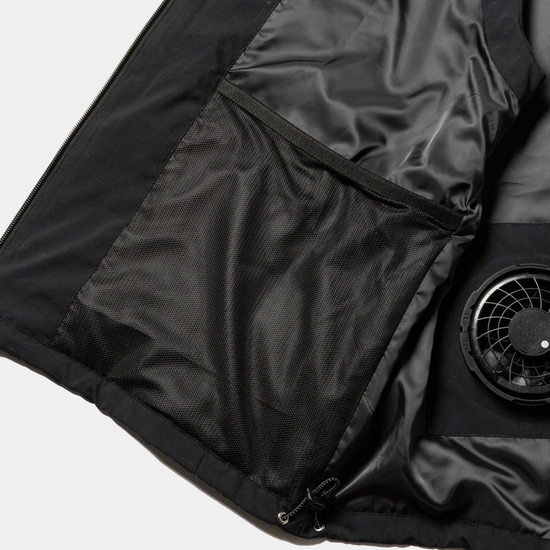 NeoHeat×Air Circulation System Wind Vest(Off Black)/MW-JKT25203