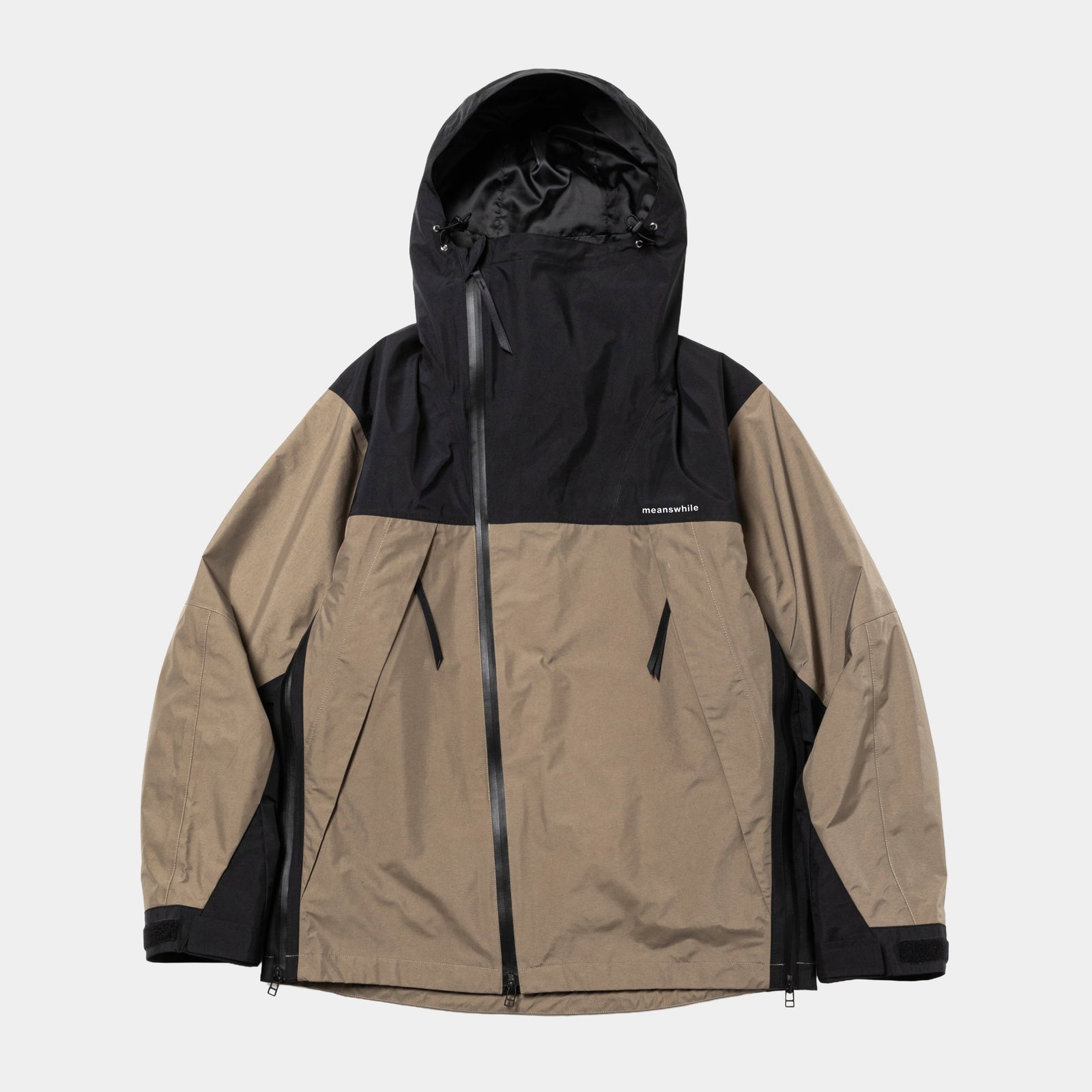 リンク様　 MUTA MARINE フード付きジャケット ベージュ/カーキ 中古・古着通販】muta MARINE (ムータマリン) 中綿パーカーブルゾン