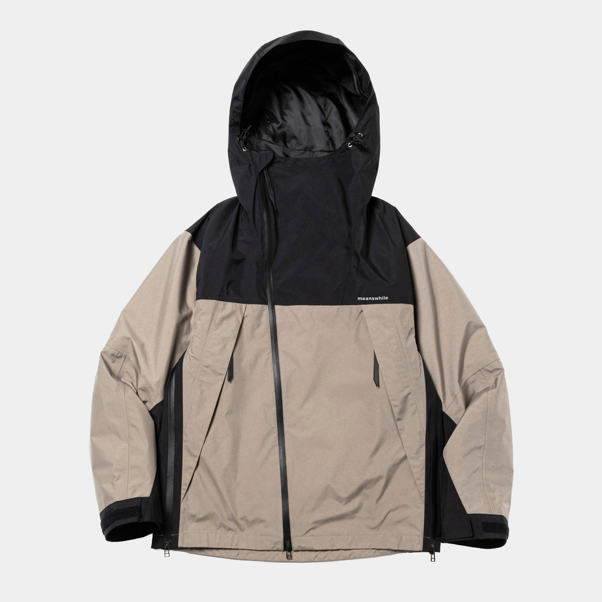 meanswhile ミーンズワイル シャツブルゾン ジャケット meanswhile コート ジャケット 「meanswhile/ミーンズワイル