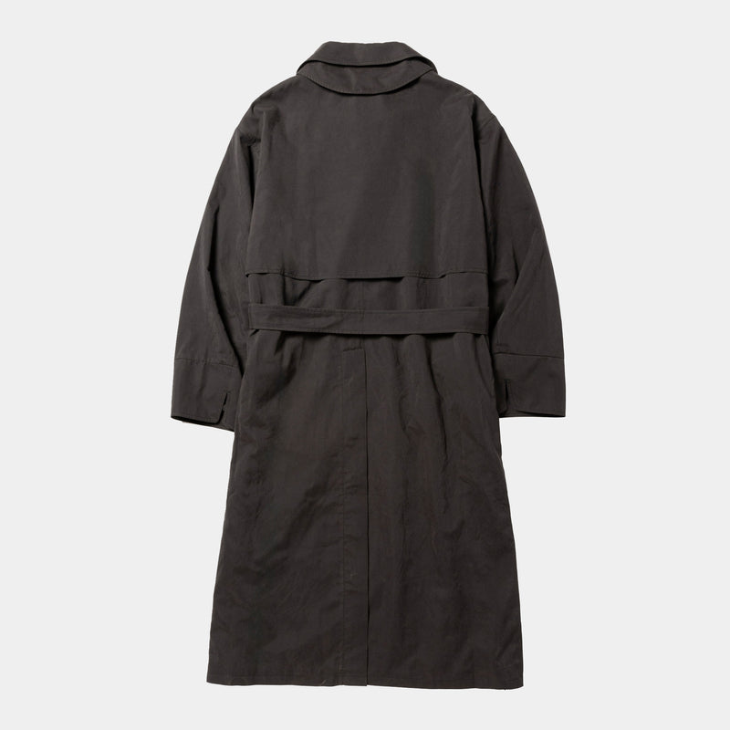 Padding Over Coat(Off Black)/MW-JKT25210