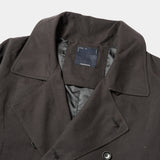 Padding Over Coat(Off Black)/MW-JKT25210